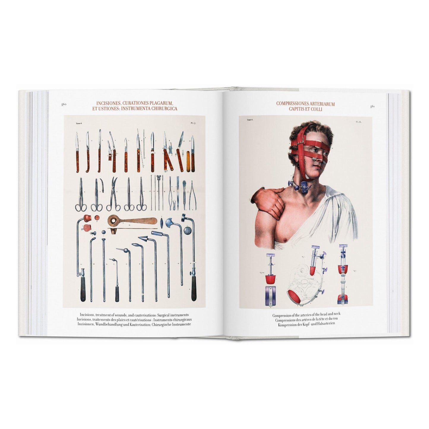 Bourgery. Atlas of Human Anatomy and Surgery (German, French, English)