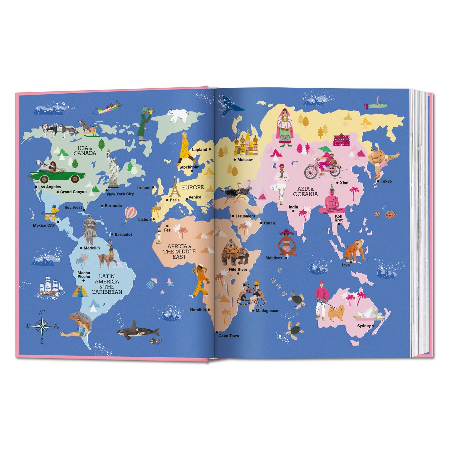 The New York Times Explorer. 100 Dream Trips Around the World From the Algarve to Xian (English)