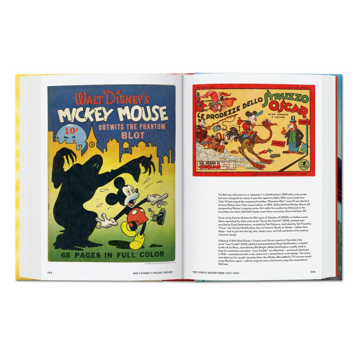 Walt Disney's Mickey Mouse. Toute l’histoire. 45th Ed. (French)