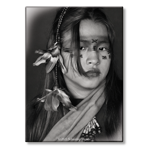 Salgado. Amazônia. Magnet ‘Ashaninka Girl’