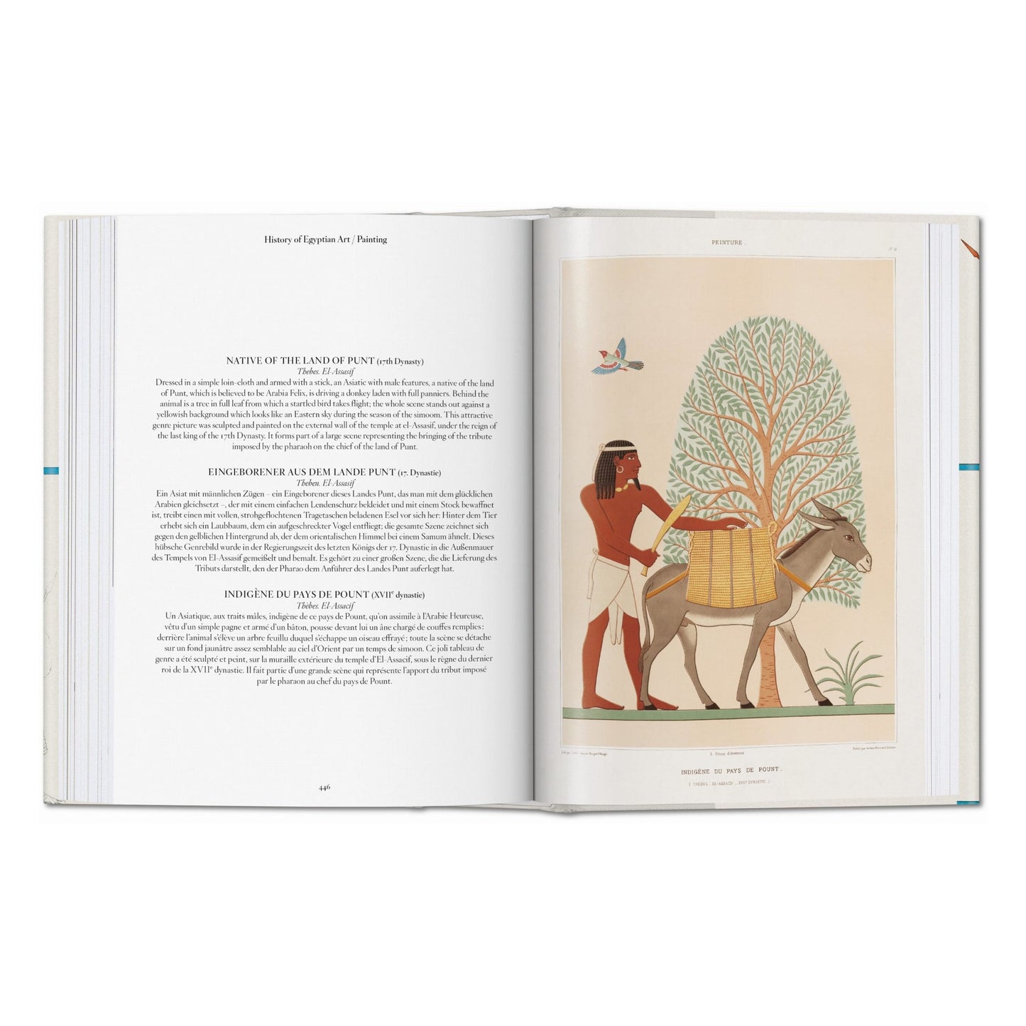 Prisse d'Avennes. Egyptian Art (German, French, English)