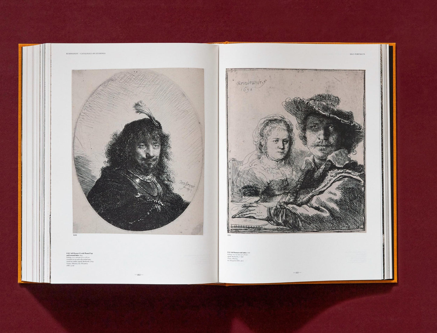 Rembrandt. Sämtliche Zeichnungen und Radierungen (German)