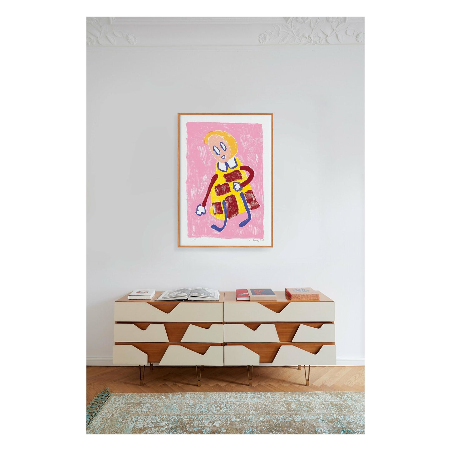 André Butzer. Screen Print ‘Untitled II’, 2022 (AP)