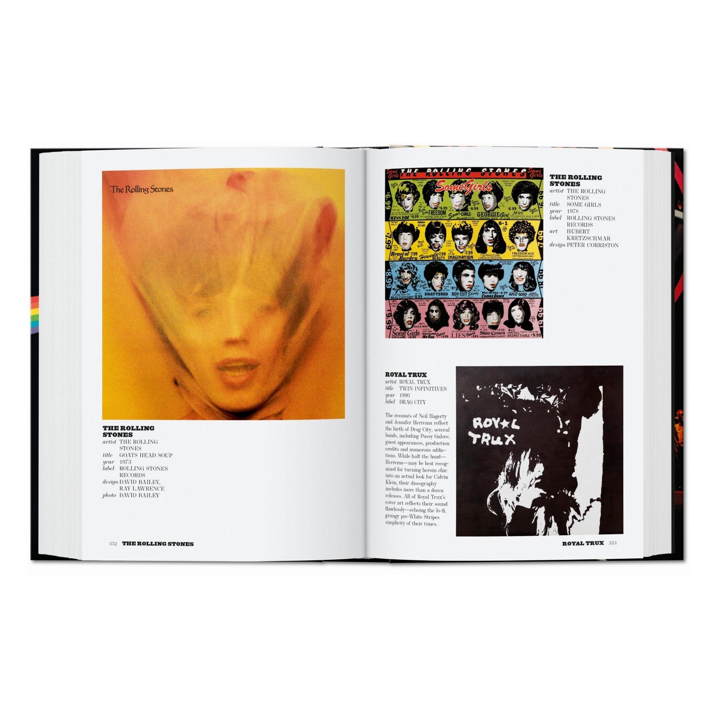 Rock Covers. 40th Ed. (Spanish, Italian, Portuguese)