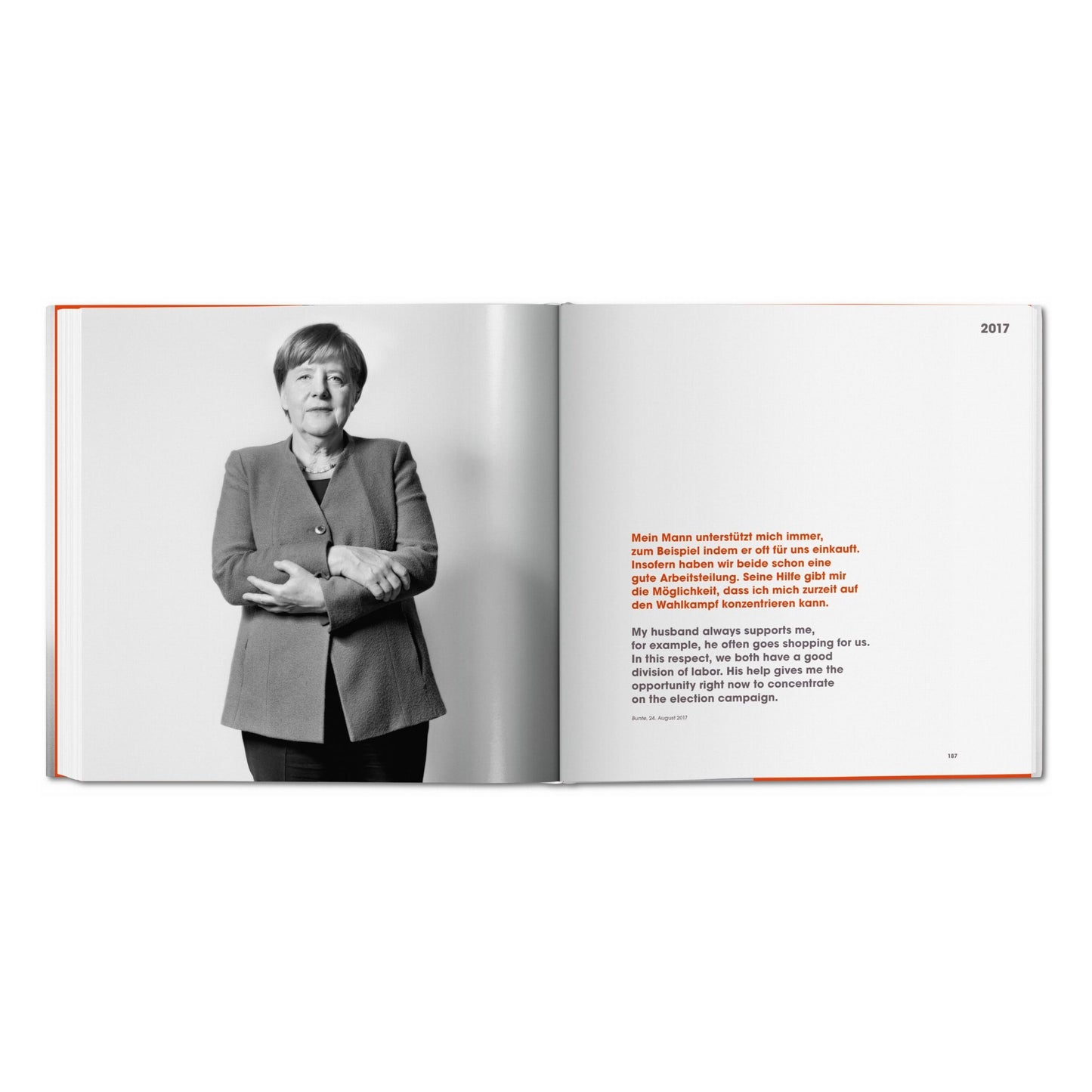 Herlinde Koelbl. Angela Merkel. Art Edition No. 1-125 (German, English)