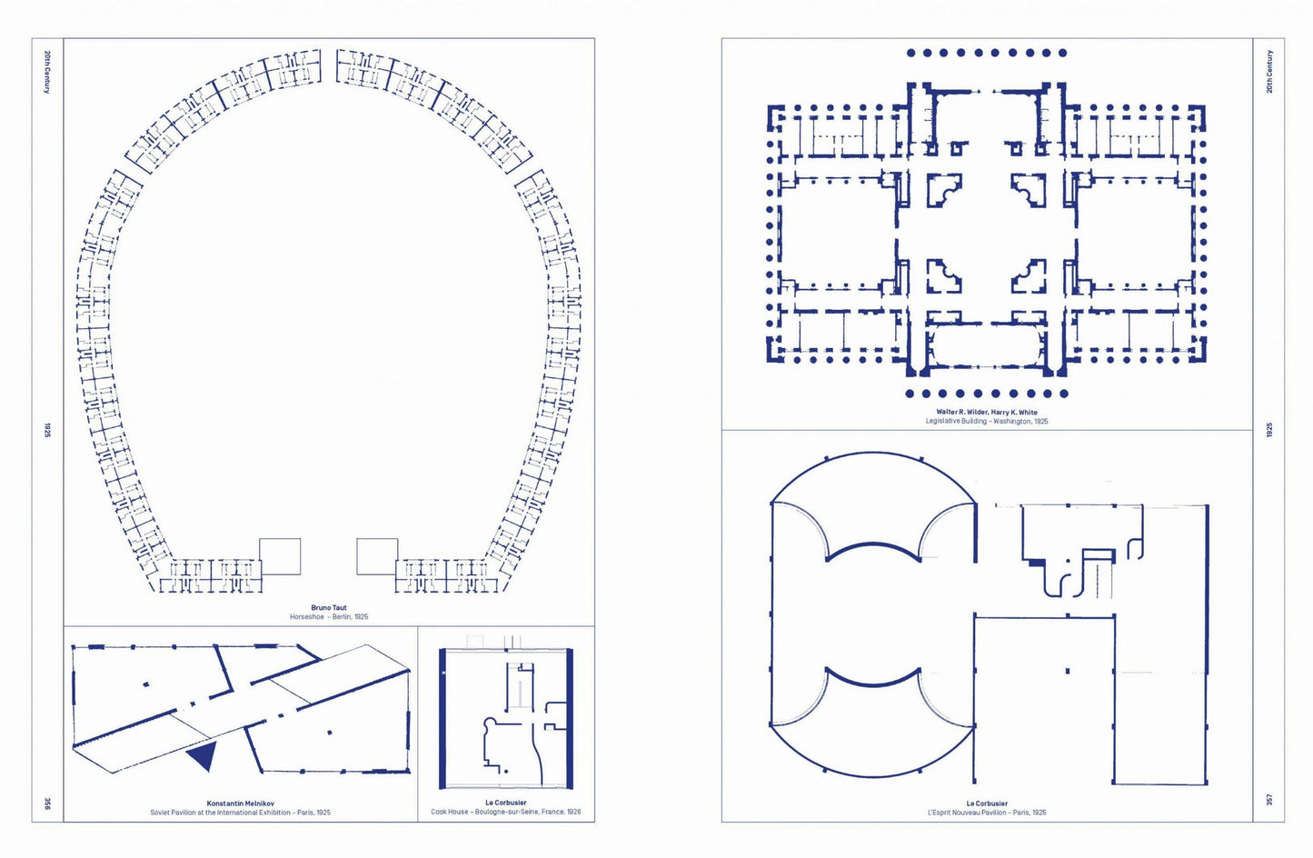 Architectural Floor Plans (Spanish, English, Italian)