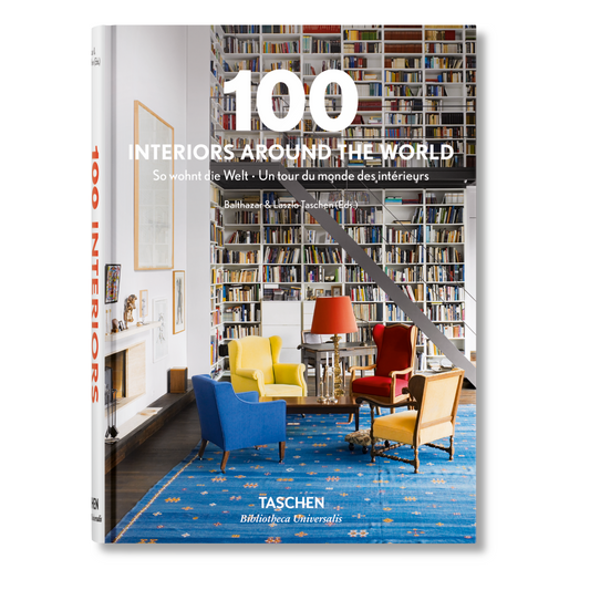 100 Interiors Around the World (German, French, English)