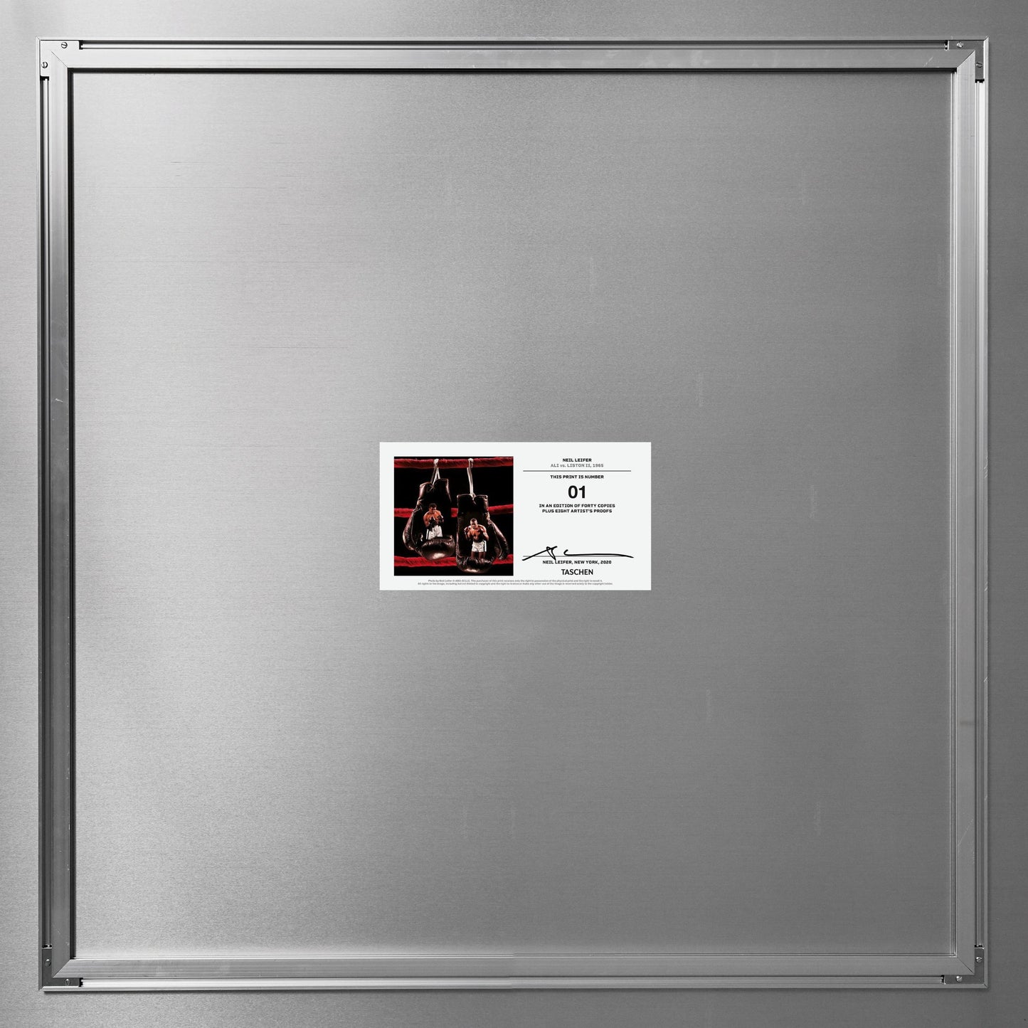 Neil Leifer. Homage to Ali. ‘Ali vs. Liston II, 1965’ (AP)