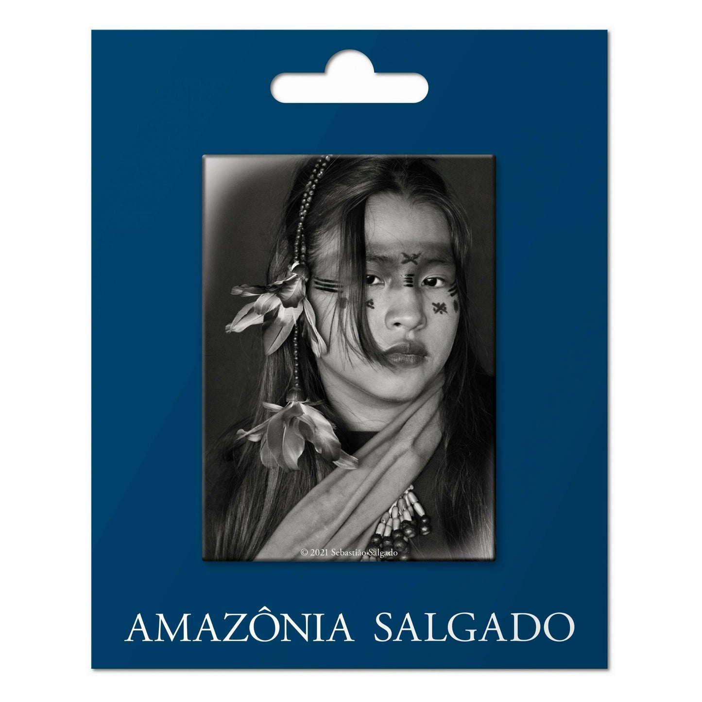 Salgado. Amazônia. Magnet ‘Ashaninka Girl’
