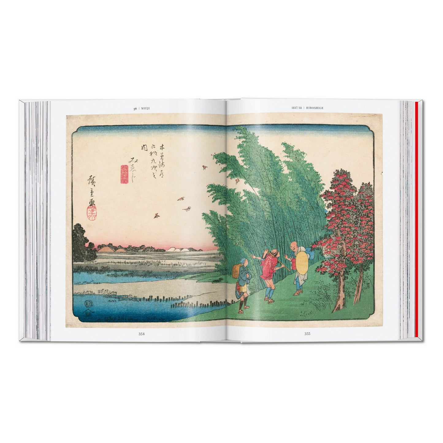 Hiroshige & Eisen. The Sixty-Nine Stations along the Kisokaido. 45th Ed. (Spanish, English, Italian)