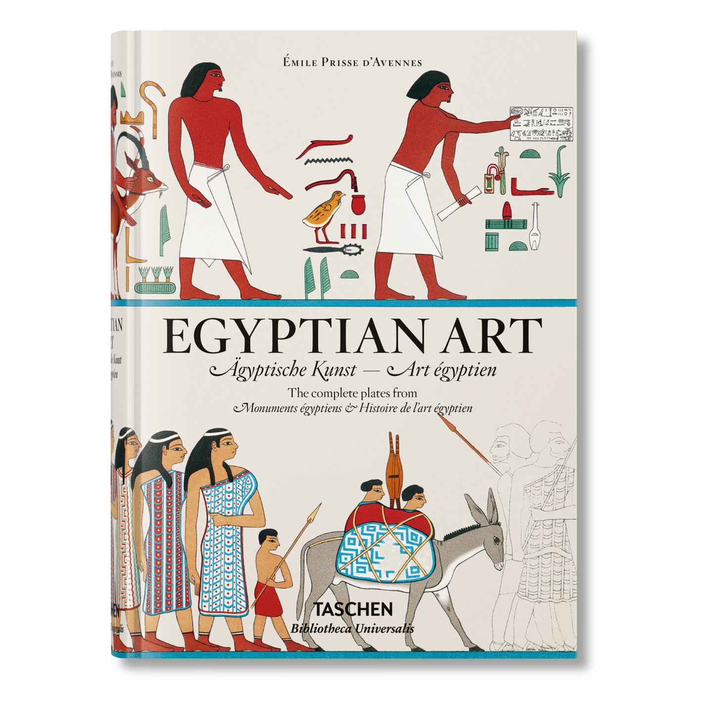 Prisse d'Avennes. Egyptian Art (German, French, English)