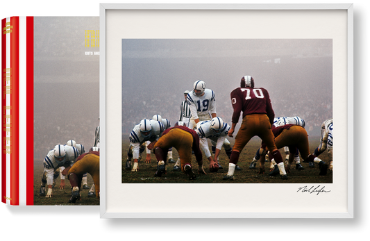 Neil Leifer. Guts & Glory. Art Edition No. 1–100 ‘Johnny Unitas’ (German, French, English)