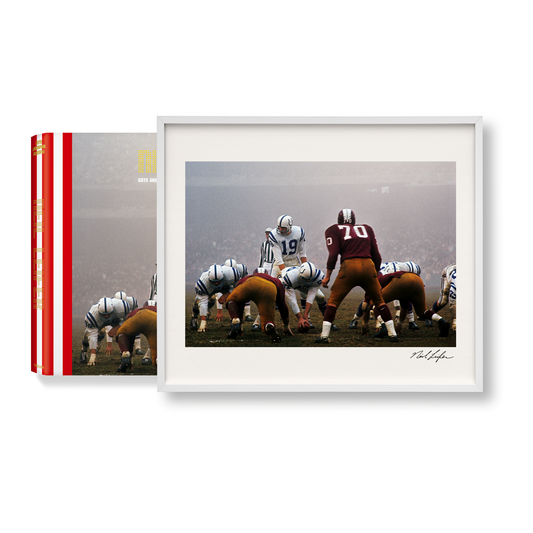 Neil Leifer. Guts & Glory, Art Edition No. 1–100 ‘Johnny Unitas’ (German, French, English) (AP)