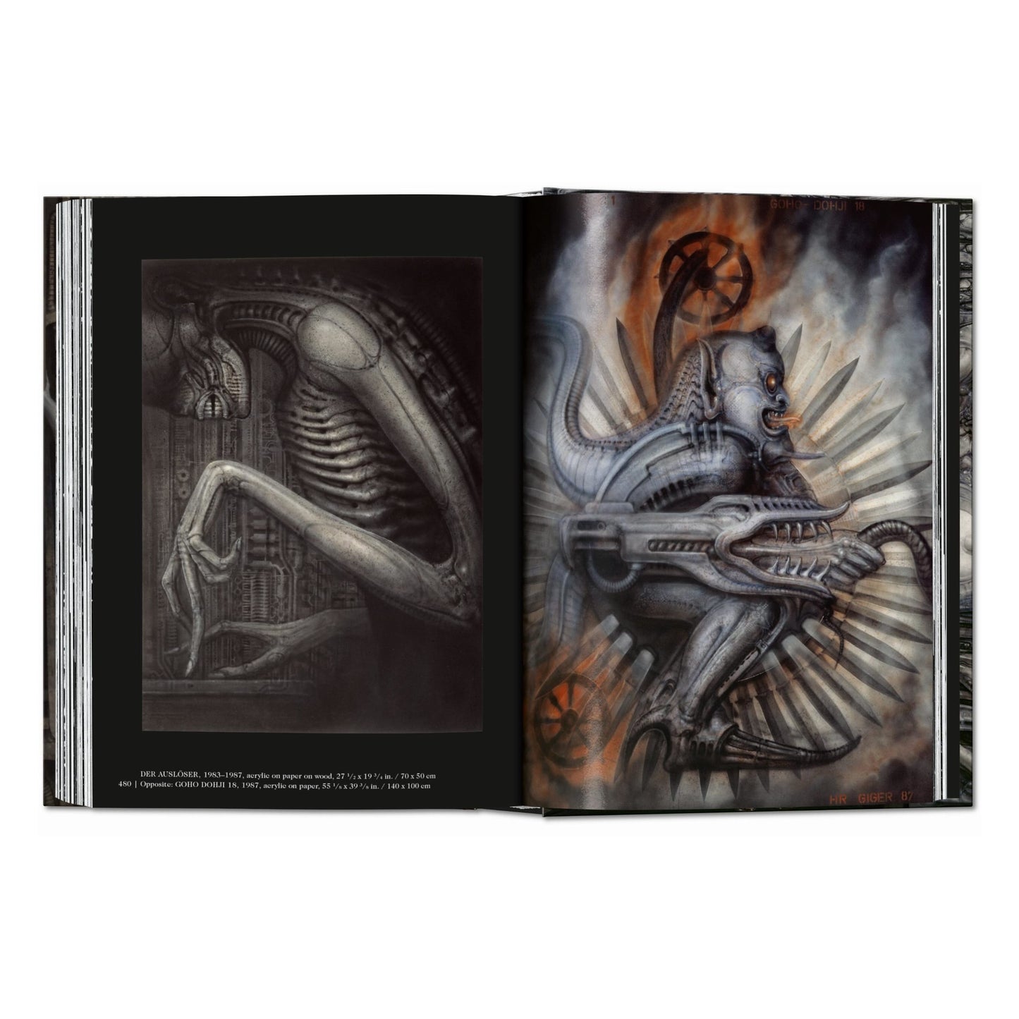 HR Giger. 45th Ed. (German, French, English)