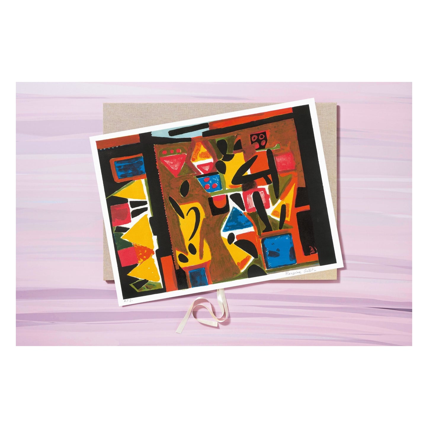 Françoise Gilot, Art Edition No. 121–180 ‘Music in Senegal’ (German, French, English) (AP)