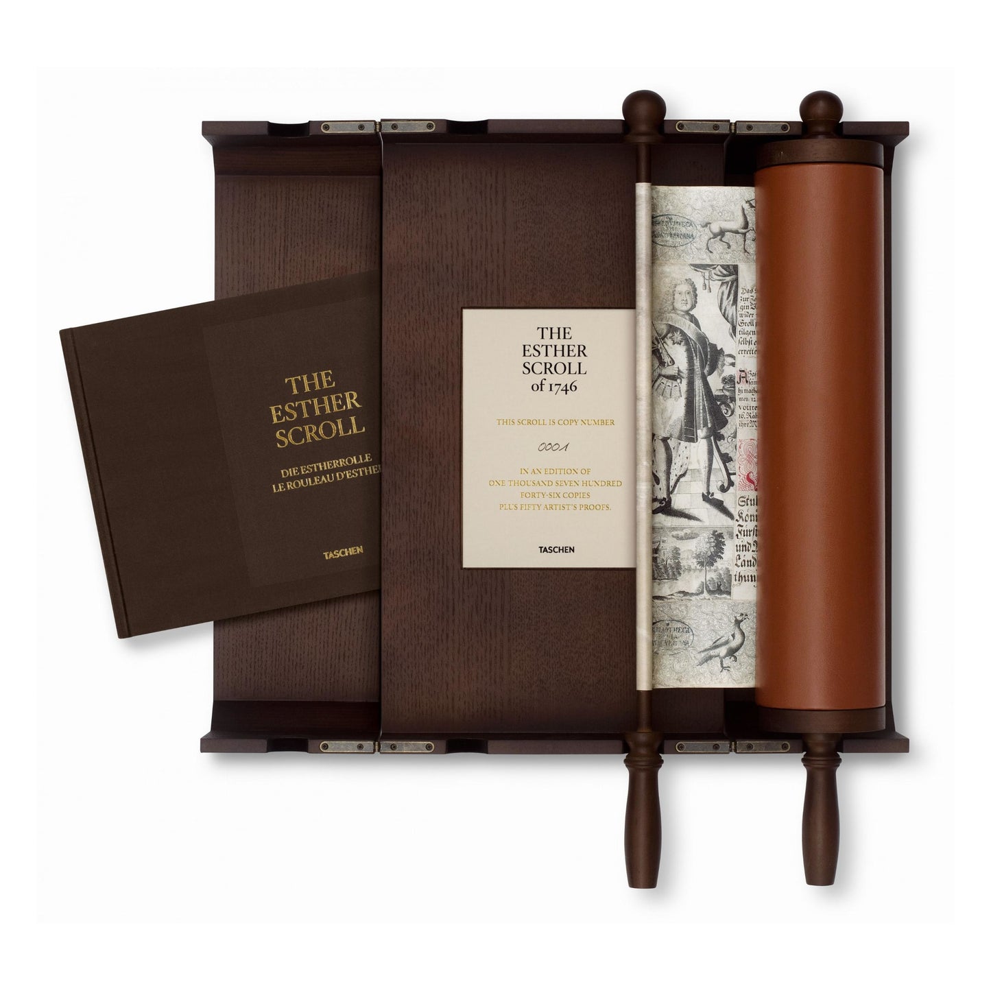 The Esther Scroll (German, French, English) (AP)