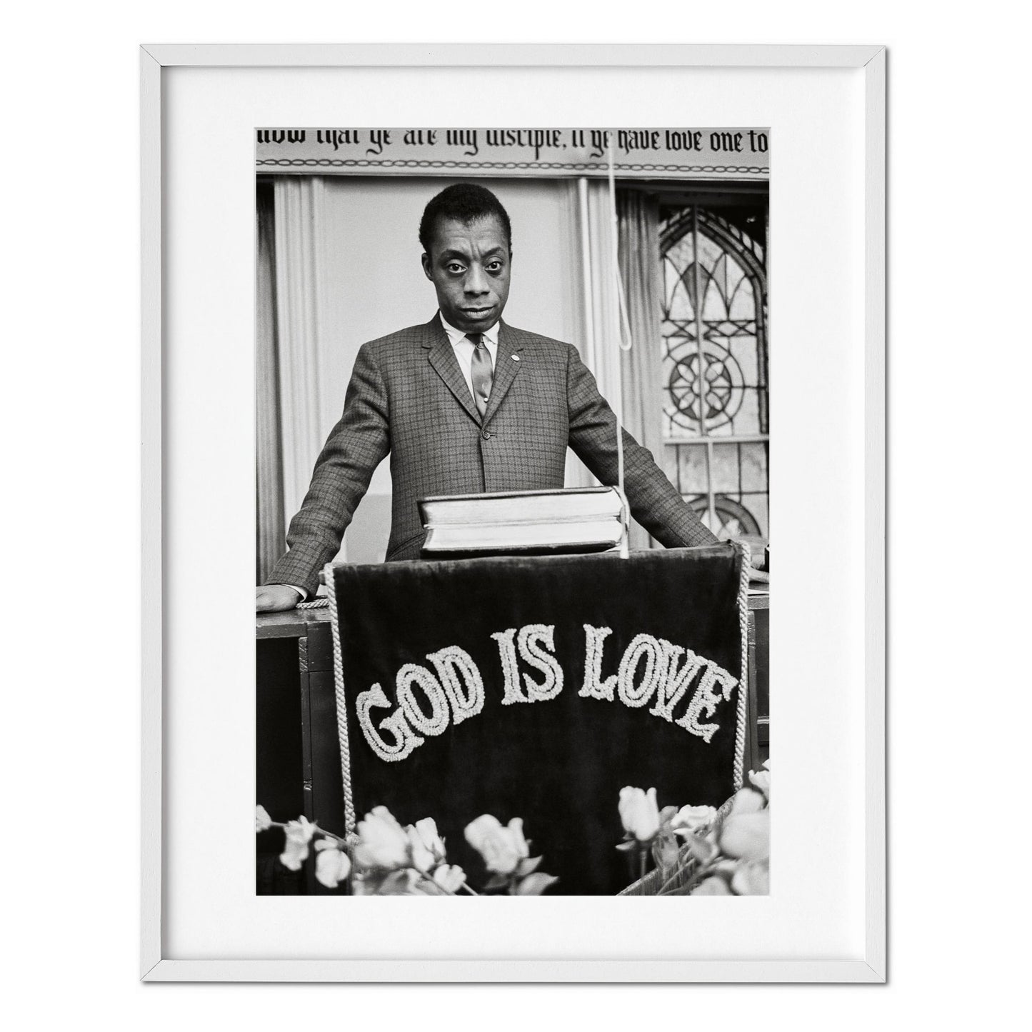 James Baldwin. The Fire Next Time, Art Edition No. 51–100, Steve Schapiro ‘James Baldwin’ (English)