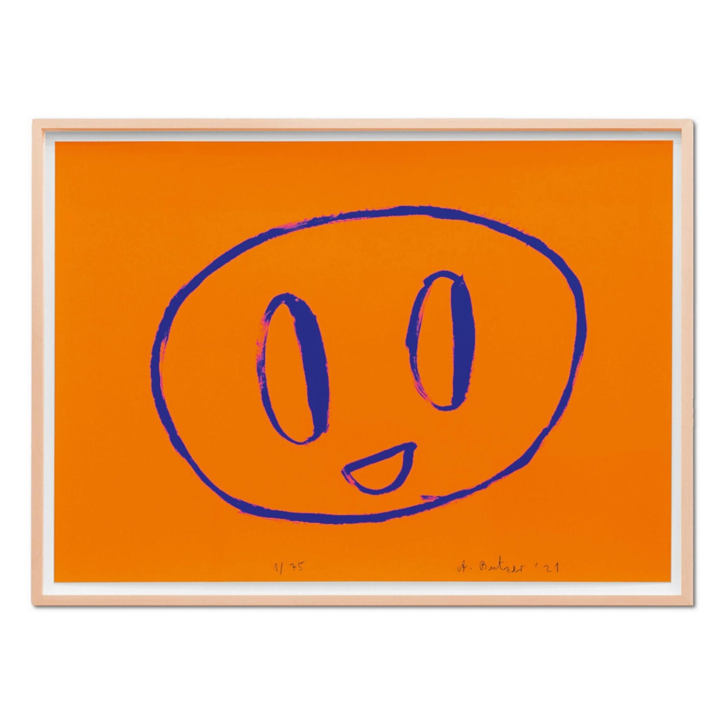 André Butzer. Set of 9 Screenprints ‘Untitled 1–9’, 2021