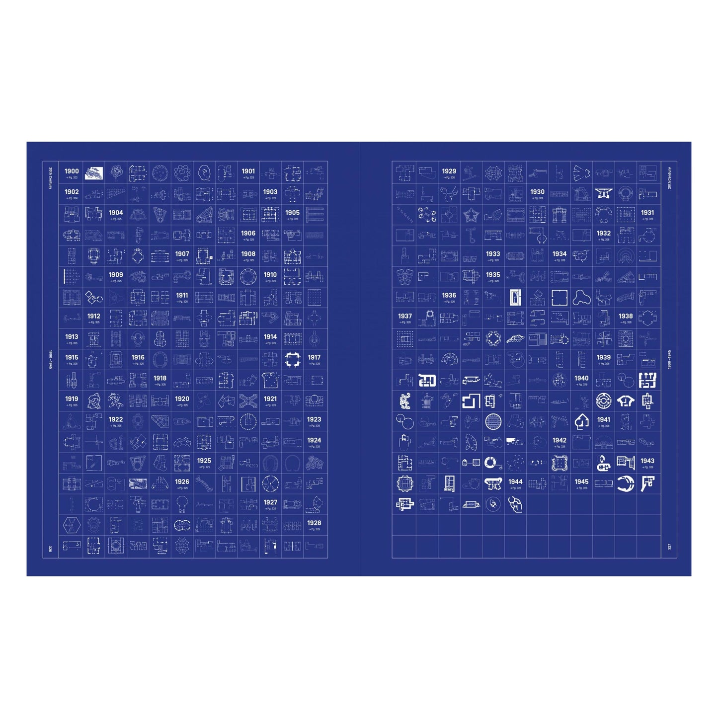 Architectural Floor Plans (German, French, English)