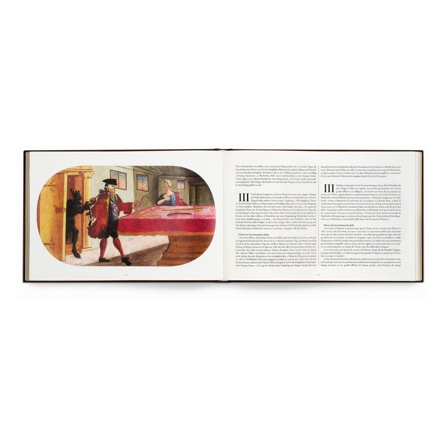 The Esther Scroll (German, French, English) (SA)
