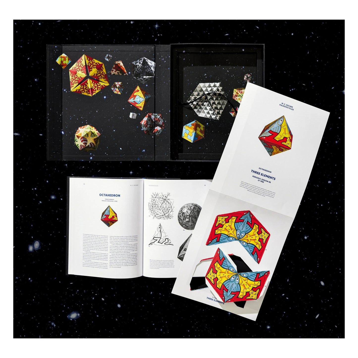 M.C. Escher. Kaleidozyklen (German)