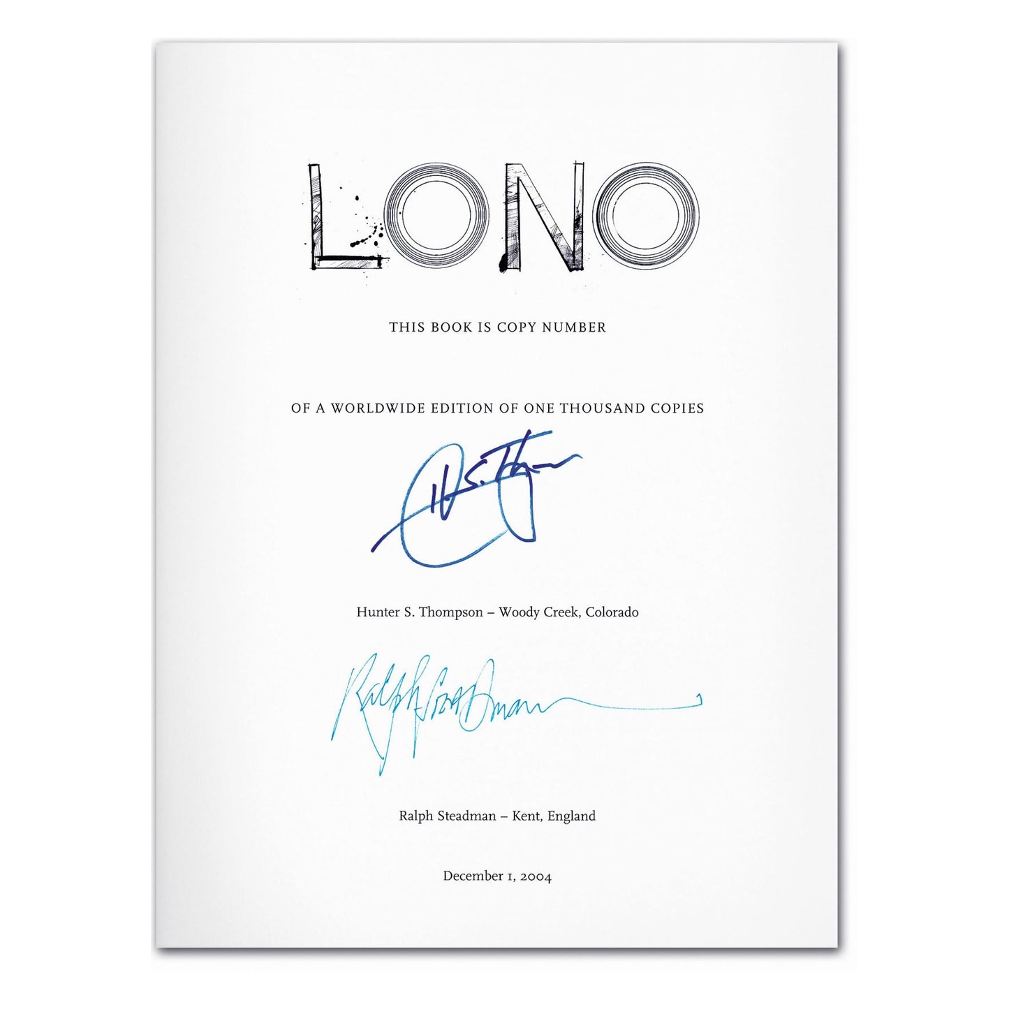 Hunter S. Thompson and Ralph Steadman. The Curse of Lono (English) (AP)