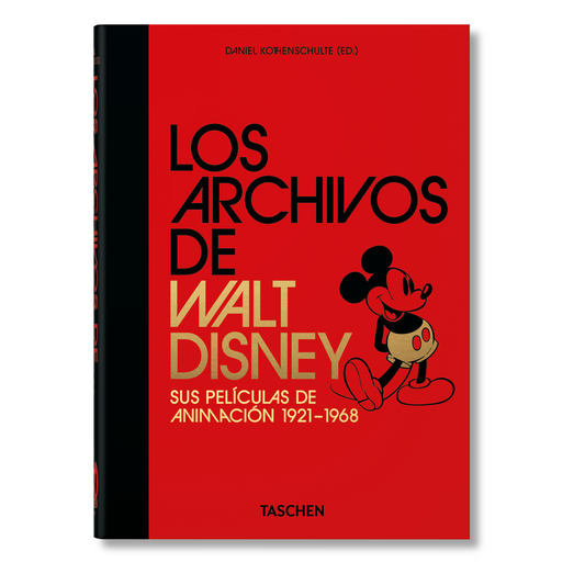 Los Archivos de Walt Disney. Sus películas de animación 1921–1968. 45th Ed. (Spanish)