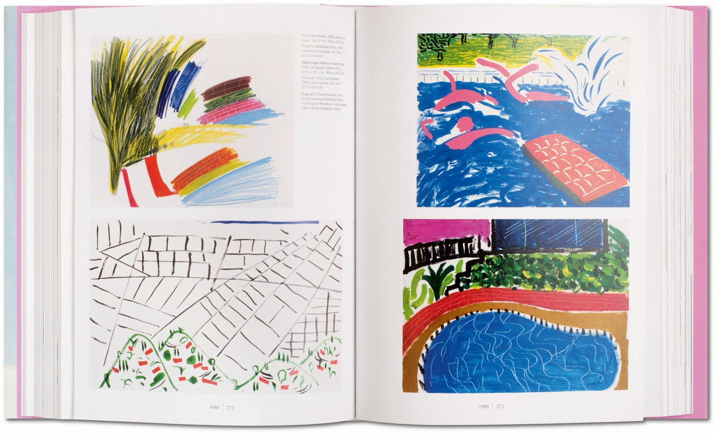 David Hockney. A Bigger Book. Art Edition No. 1–250 ‘Untitled, 329’ (English)