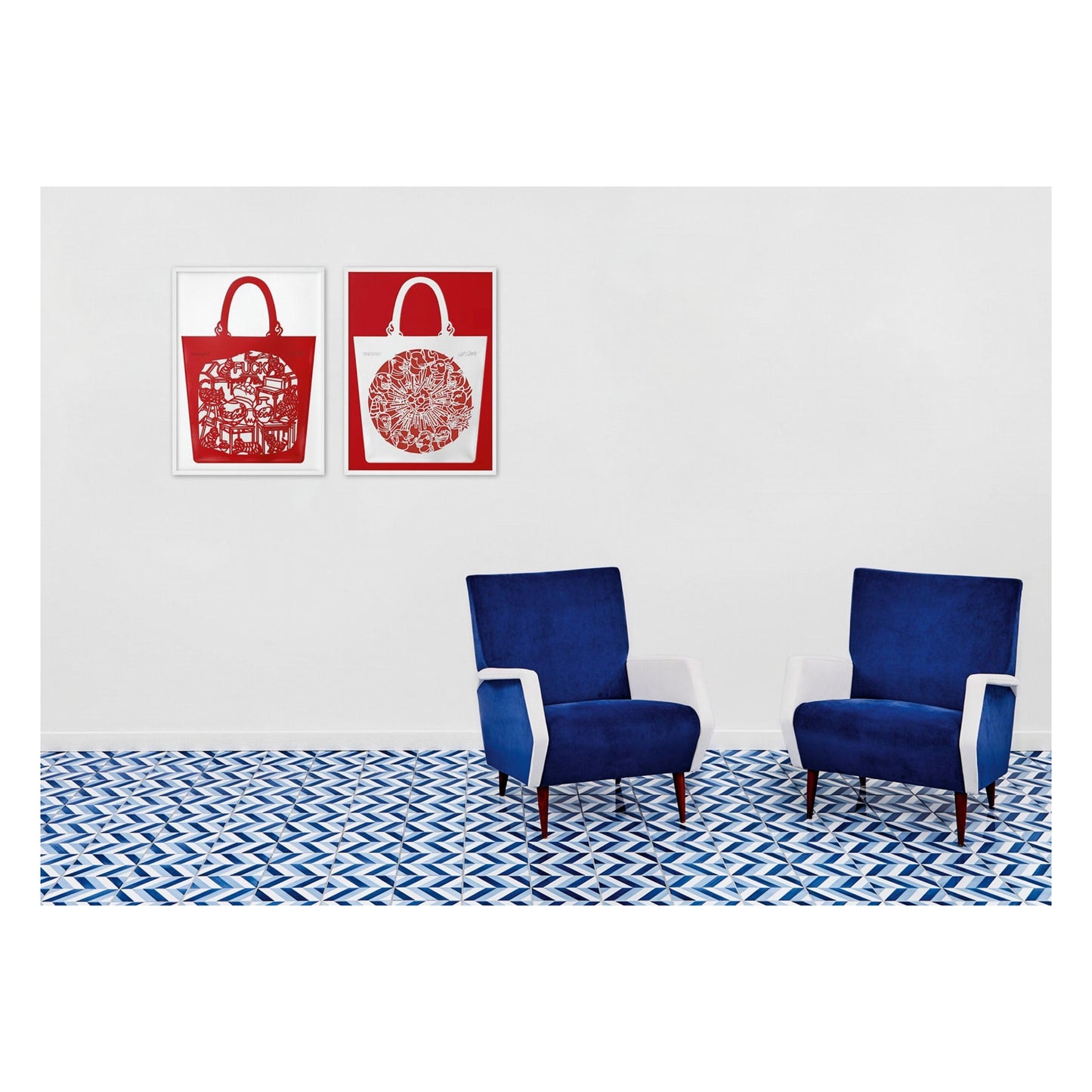 Ai Weiwei. The China Bag ‘Cats and Dogs’