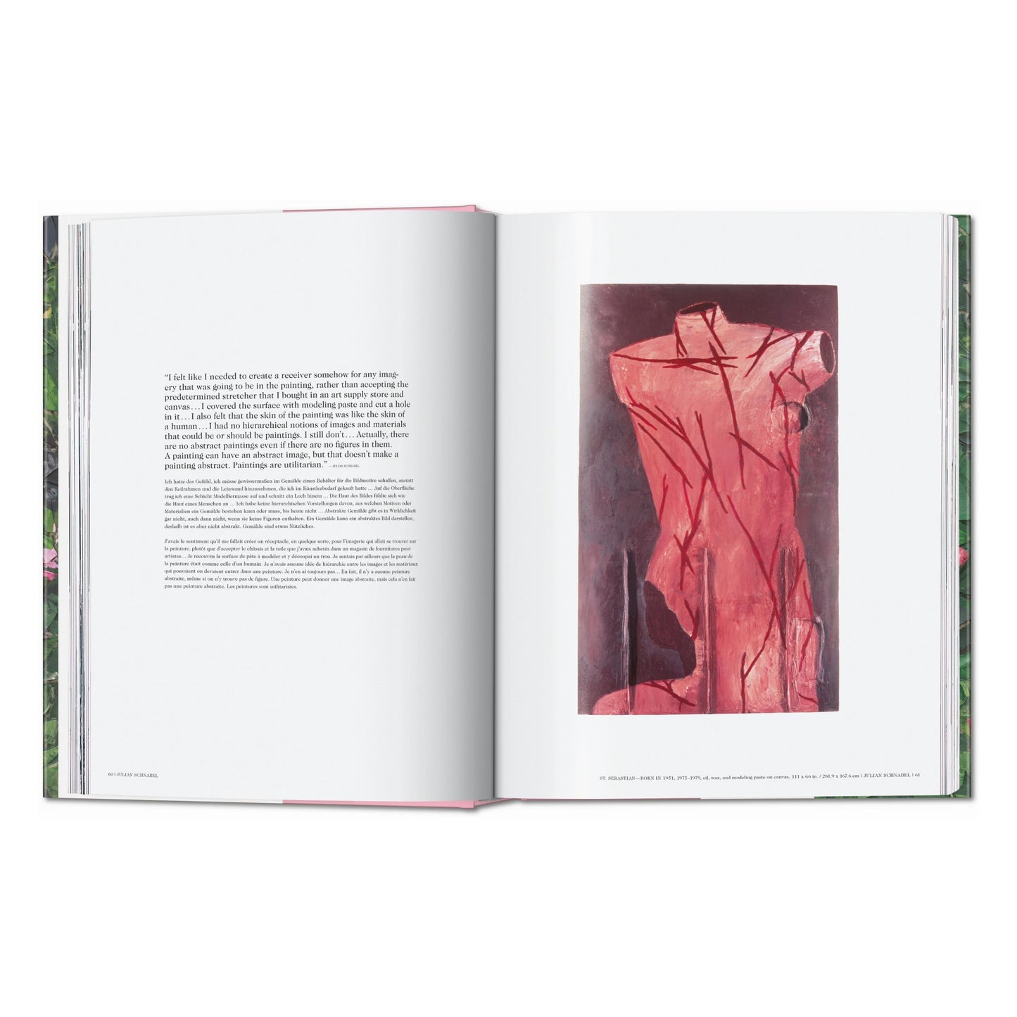 Julian Schnabel. Art Edition No. 1–75 ‘Blind Girl/Deep Cobalt Violet’, 2023 (German, French, English)