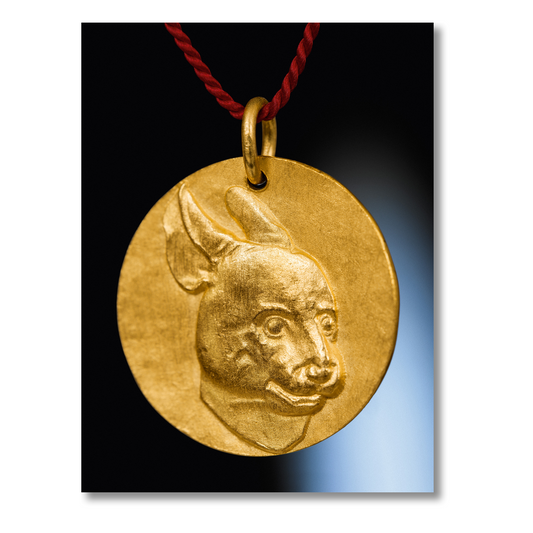 Ai Weiwei. Zodiac Charm ‘Rabbit’ (AP)