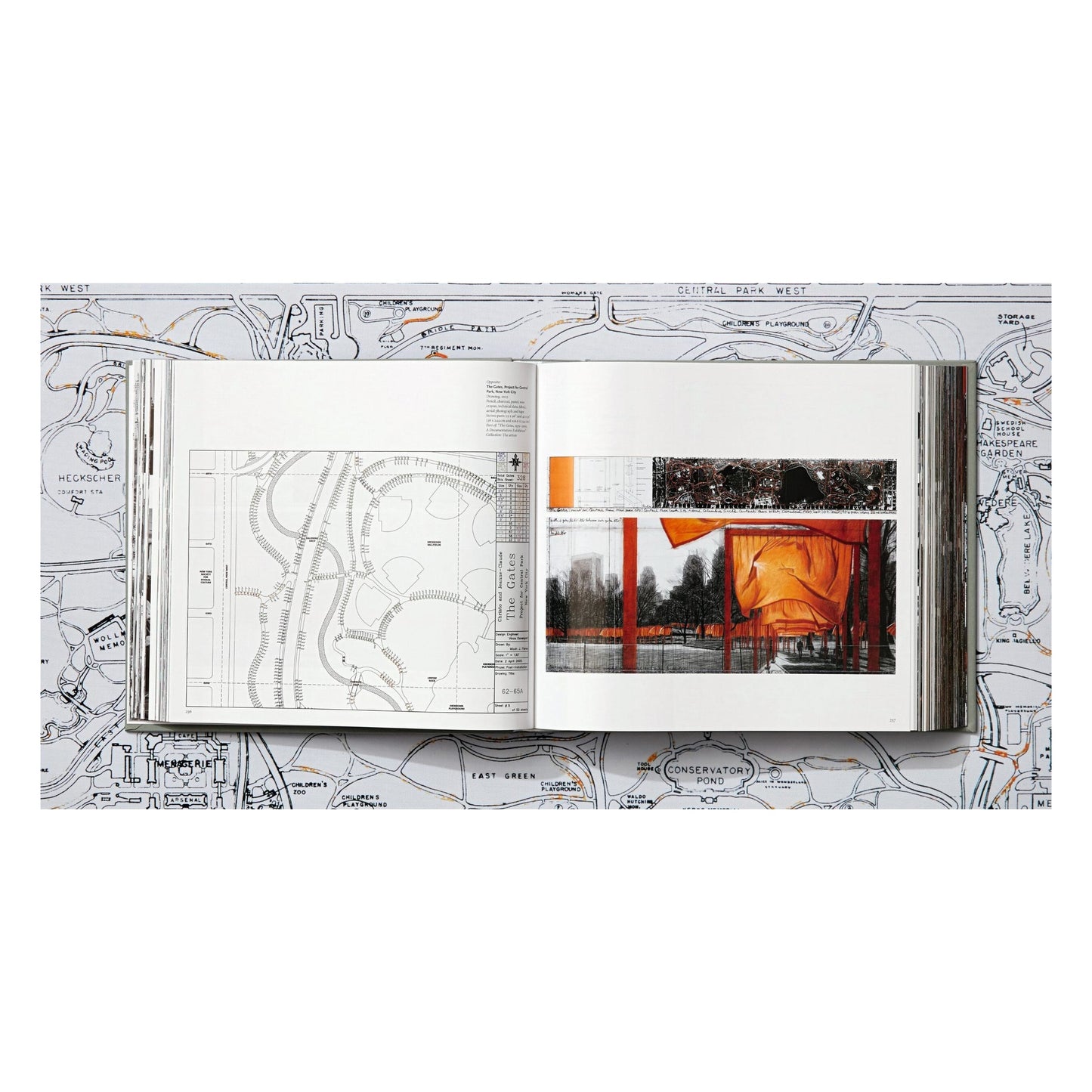 Christo and Jeanne-Claude. The Gates (English)