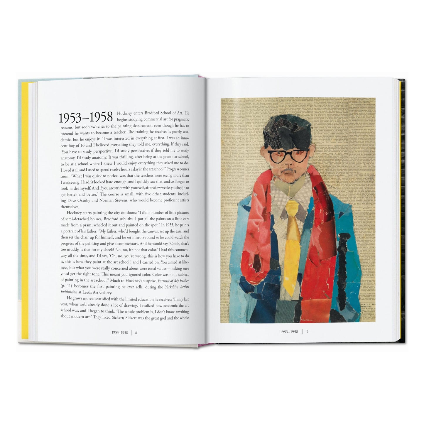 David Hockney. Una cronologia. 45th Ed. (Italian)