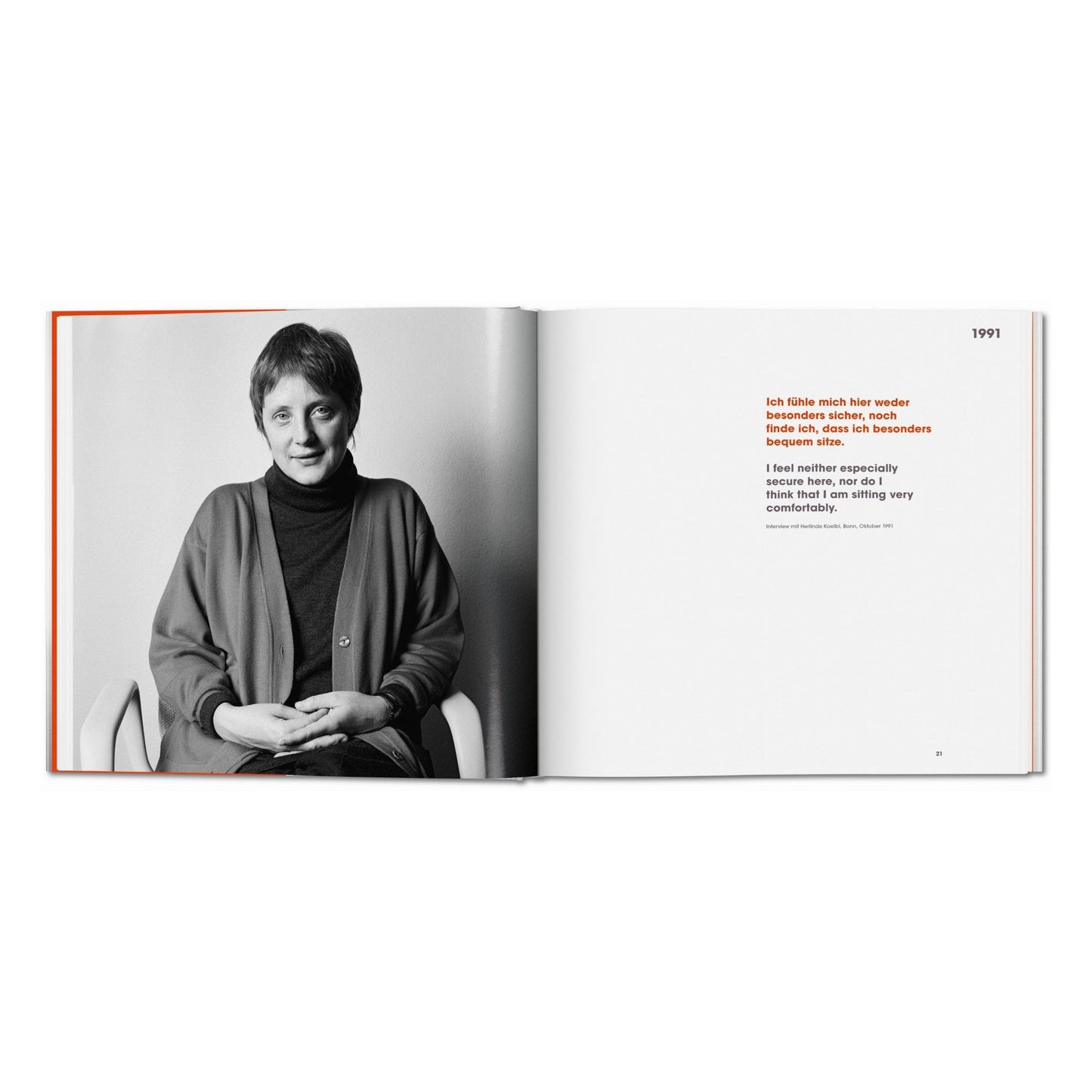 Herlinde Koelbl. Angela Merkel. Art Edition No. 1-125 (German, English)