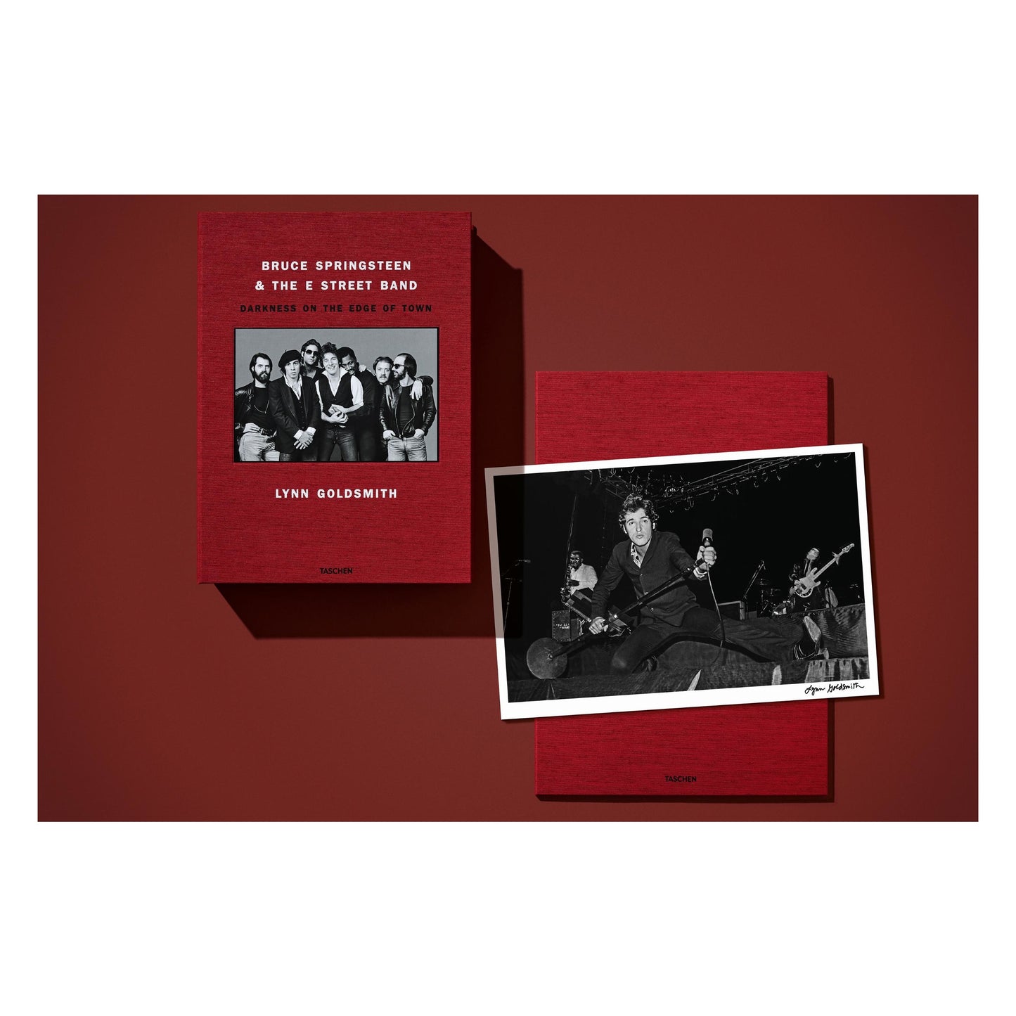 Lynn Goldsmith. Bruce Springsteen & The E Street Band. Art Edition No. 101–200 ‘Bruce with Mic Stand, 1978’ (German, French, English)