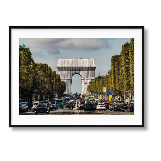 Christo and Jeanne-Claude. L'Arc de Triomphe, Wrapped, by Day. Art Edition No. 1-250 (German, French, English) (SA)