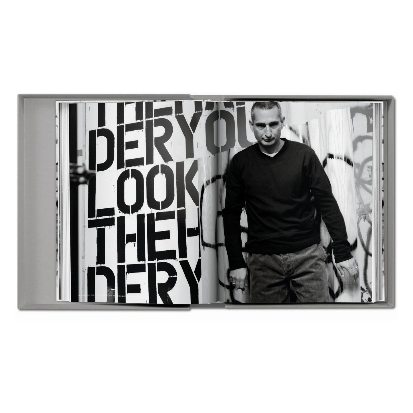 Christopher Wool (German, French, English) (AP)