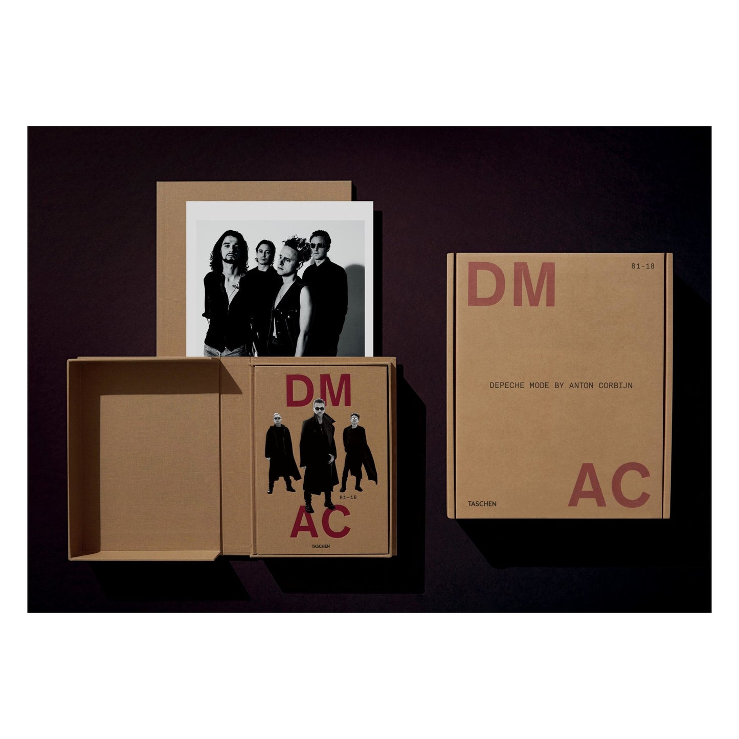 Depeche Mode by Anton Corbijn. Art Edition No. 1–100 'SOFAD, London, 1992' (German, French, English)