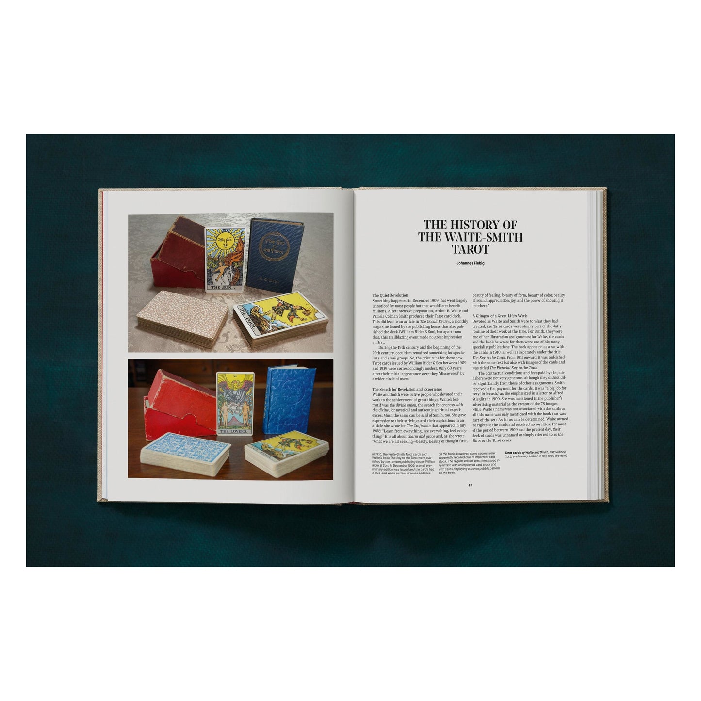 Das Tarot von  A. E. Waite und P. Colman Smith (German)