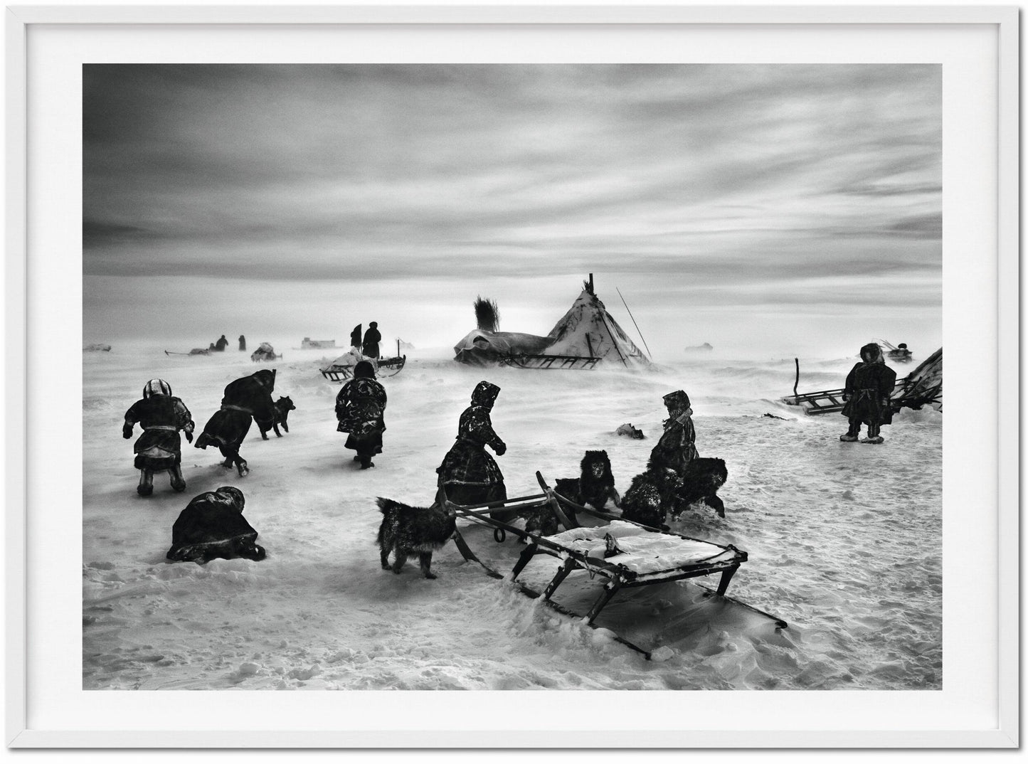 Sebastião Salgado. Genesis. Art Edition No. 101–200 ‘North of the Ob River, Yamal Peninsula, Siberia, Russia’ (English)