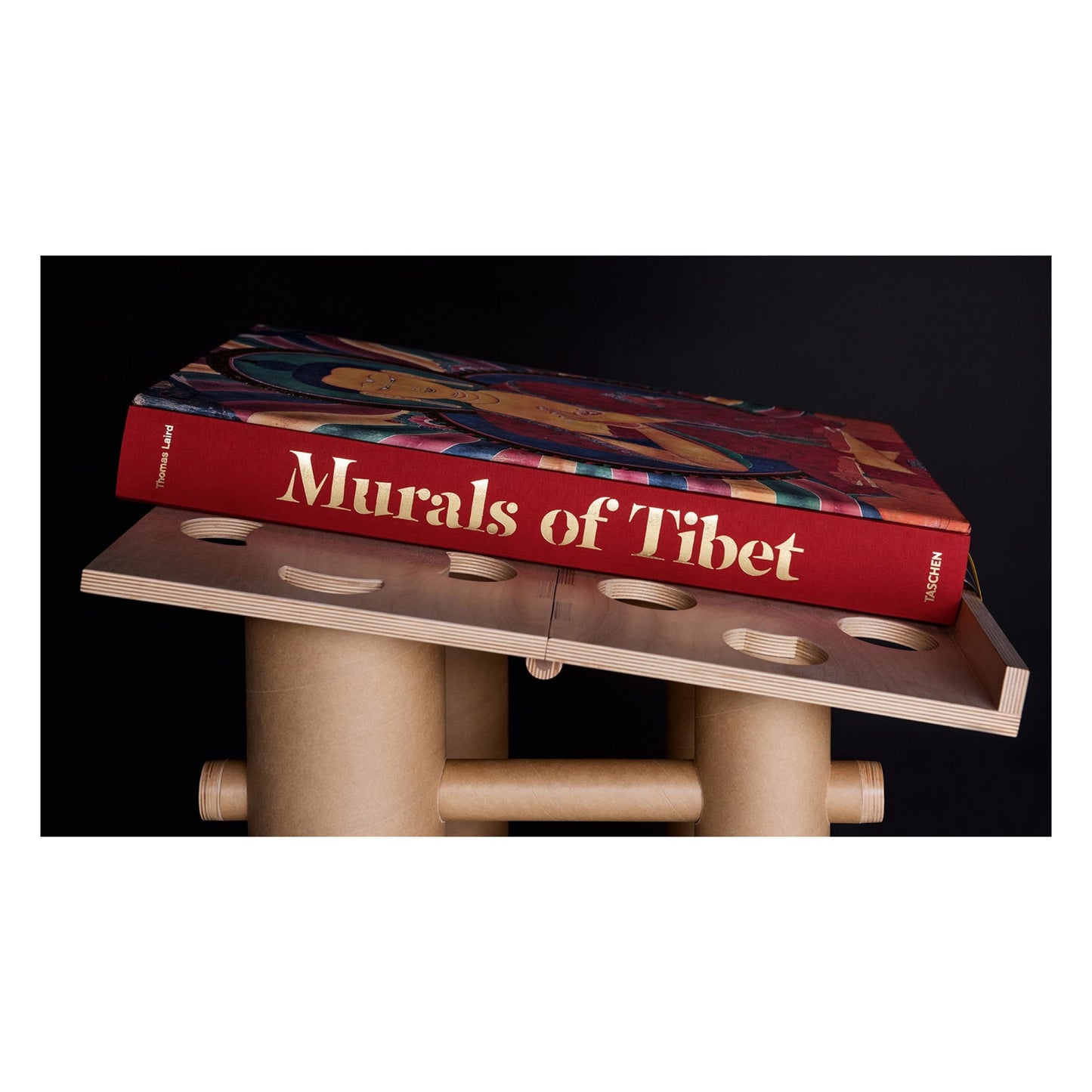 Thomas Laird. Murals of Tibet. Art Edition No. 41–80 ‘Green Tara, Gyantse Kumbum (ca. 1420)’ (English)