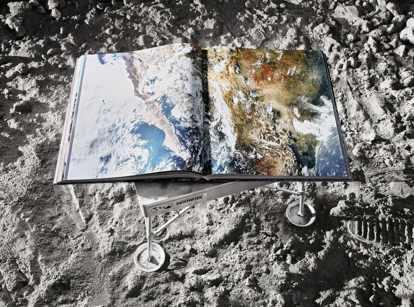 Norman Mailer, Marc Newson. MoonFire, Lunar Rock Edition No. 1,969 ‘NWA 4936’ (English)
