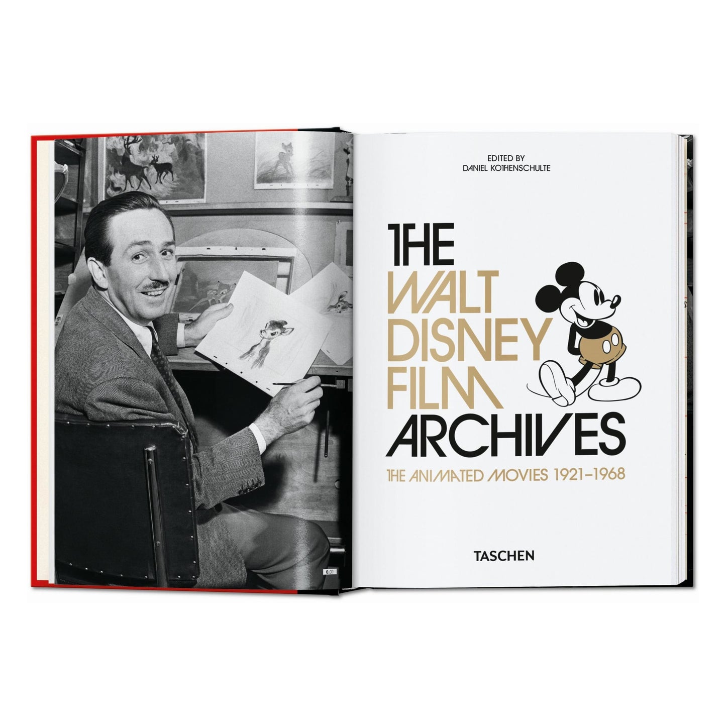 Das Walt Disney Filmarchiv. Die Animationsfilme 1921–1968. 40th Ed. (German)