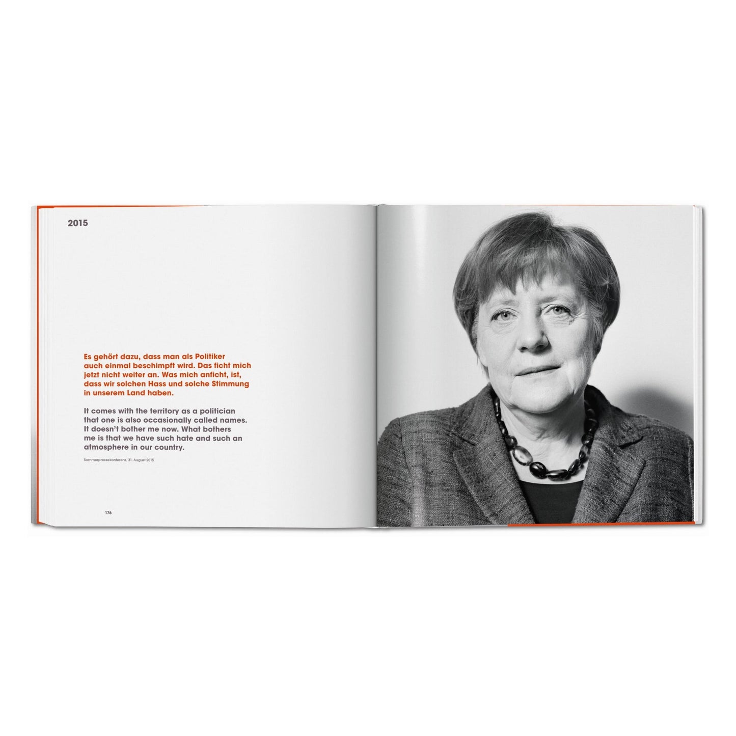 Koelbl, Angela Merkel, Art (German, English) (AP)