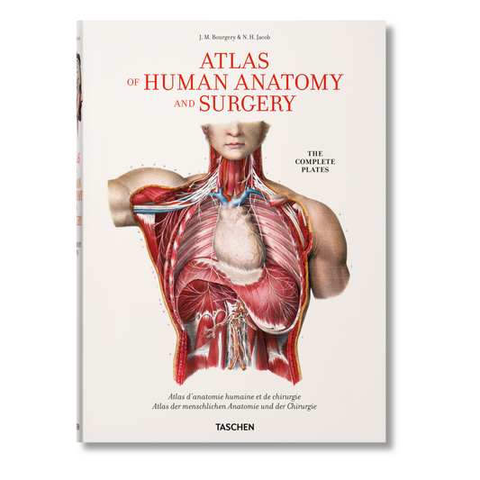 Bourgery. Atlas of Human Anatomy and Surgery (German, French, English)