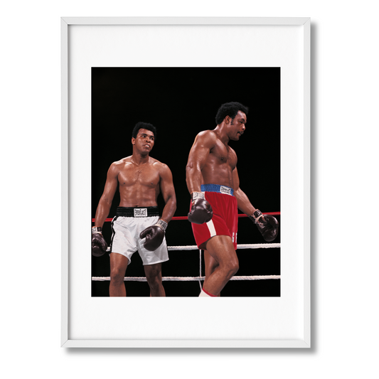Norman Mailer. N.Leifer. H.Bingham. The Fight, Art Edition No. 1–125, Neil Leifer ‘Ali vs. Foreman – Ali Glaring at Foreman’ (English) (SA)