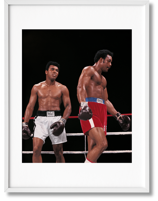 Norman Mailer. N.Leifer. H.Bingham. The Fight, Art Edition No. 1–125, Neil Leifer ‘Ali vs. Foreman – Ali Glaring at Foreman’ (English) (SA)