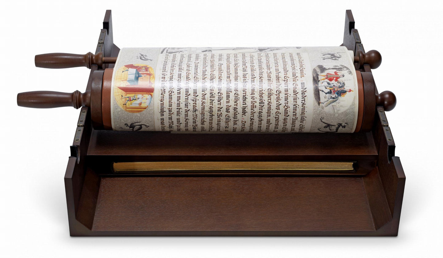 The Esther Scroll (German, French, English)