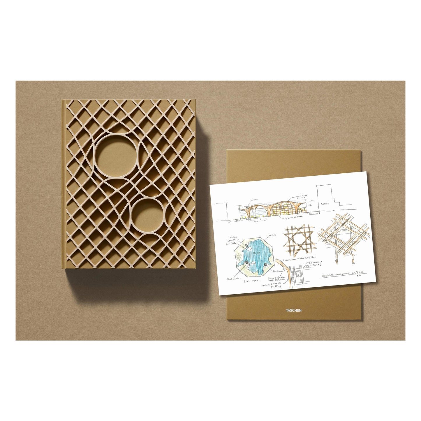Shigeru Ban. Complete Works 1985–Today. Art Edition ‘Bamboo Gridshell Roof’, 2023 (German, French, English) (SA)