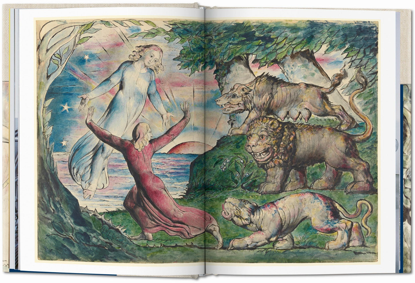 William Blake. Dante’s ‘Divine Comedy’. The Complete Drawings (English)